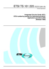 ETSI TS 101220-V3.1.0 8.1.2001