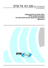ETSI TS 101220-V4.0.0 26.10.2001