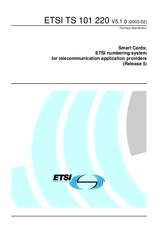 ETSI TS 101220-V4.1.0 15.2.2002