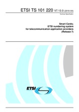 ETSI TS 101220-V7.13.0 14.4.2010