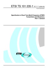 Náhled ETSI TS 101235-1-V1.1.1 30.5.2000