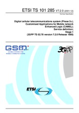 ETSI TS 101285-V7.2.0 31.12.2001
