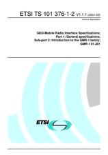 ETSI TS 101376-1-2-V1.1.1 15.3.2001