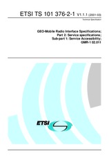 ETSI TS 101376-2-1-V1.1.1 15.3.2001