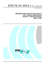 ETSI TS 101376-3-1-V1.1.1 15.3.2001
