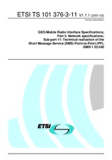 ETSI TS 101376-3-11-V1.1.1 15.3.2001