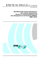 ETSI TS 101376-3-12-V1.1.1 15.3.2001