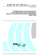 ETSI TS 101376-4-3-V1.1.1 15.3.2001