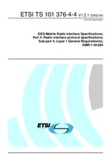 ETSI TS 101376-4-4-V1.2.1 5.4.2002