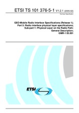 ETSI TS 101376-5-1-V1.2.1 11.2.2005