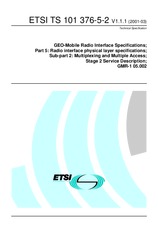 ETSI TS 101376-5-2-V1.1.1 15.3.2001