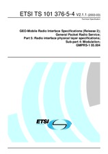 ETSI TS 101376-5-4-V2.1.1 26.3.2003