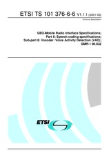 ETSI TS 101376-6-6-V1.1.1 15.3.2001