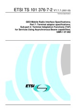 ETSI TS 101376-7-2-V1.1.1 15.3.2001