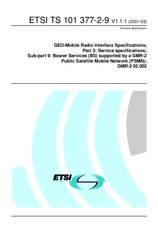 ETSI TS 101377-2-9-V1.1.1 15.3.2001