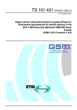 ETSI TS 101431-V4.0.0 30.10.1998