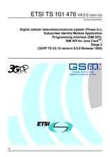 ETSI TS 101476-V8.0.0 3.8.2001