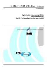 Norma ETSI TS 101498-3-V2.1.1 5.10.2005 náhled