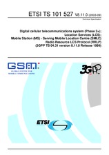 ETSI TS 101527-V8.11.0 17.9.2003