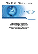 ETSI TS 101570-1-V1.1.1 19.6.2012