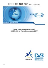 ETSI TS 101600-V1.1.1 3.5.2012