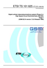 ETSI TS 101625-V7.0.0 13.8.1999