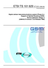 ETSI TS 101629-V7.0.0 13.8.1999