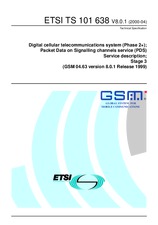 ETSI TS 101638-V8.0.1 28.4.2000