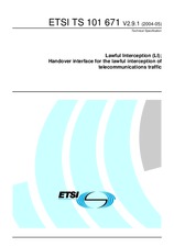 ETSI TS 101671-V2.9.1 24.5.2004