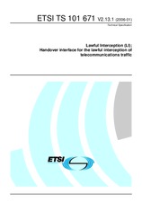 ETSI TS 101671-V2.13.1 16.1.2006