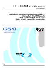 ETSI TS 101712-V7.6.0 31.12.2001