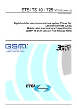 ETSI TS 101725-V7.4.0 31.12.2001