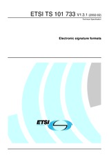 ETSI TS 101733-V1.3.1 15.2.2002