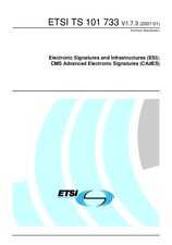 ETSI TS 101733-V1.7.3 11.1.2007