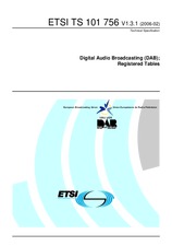 Norma ETSI TS 101756-V1.3.1 23.2.2006 náhled