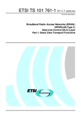 ETSI TS 101761-1-V1.1.1 26.4.2000