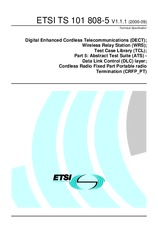 ETSI TS 101808-5-V1.1.1 14.9.2000