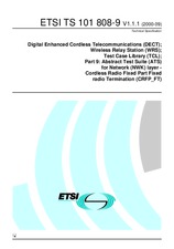 ETSI TS 101808-9-V1.1.1 14.9.2000