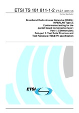 ETSI TS 101811-1-2-V1.2.1 17.12.2001