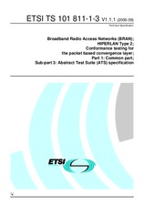 ETSI TS 101811-1-3-V1.1.1 13.9.2000