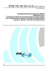 ETSI TS 101811-2-3-V1.2.1 25.7.2003