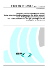 ETSI TS 101818-5-V1.1.1 11.7.2001