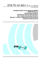 ETSI TS 101823-1-1-V1.1.1 13.9.2000