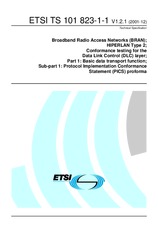 ETSI TS 101823-1-1-V1.2.1 17.12.2001