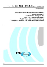 ETSI TS 101823-1-3-V1.2.1 17.12.2001