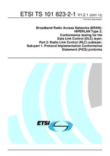 ETSI TS 101823-2-1-V1.2.1 17.12.2001