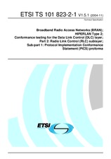 ETSI TS 101823-2-1-V1.5.1 24.11.2004