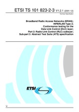 ETSI TS 101823-2-3-V1.2.1 17.12.2001