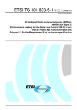 ETSI TS 101823-5-1-V1.2.1 25.7.2003