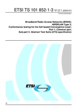 ETSI TS 101852-1-3-V1.2.1 25.7.2003